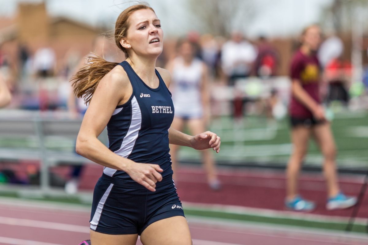 Delia Labatt took first plce in the 400 meter dash at the MIAC championships this weekend. | Photo by Carlo Holmberg