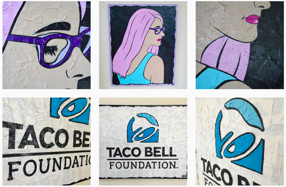 4_ Taco Bell Foundation and Portrait Art