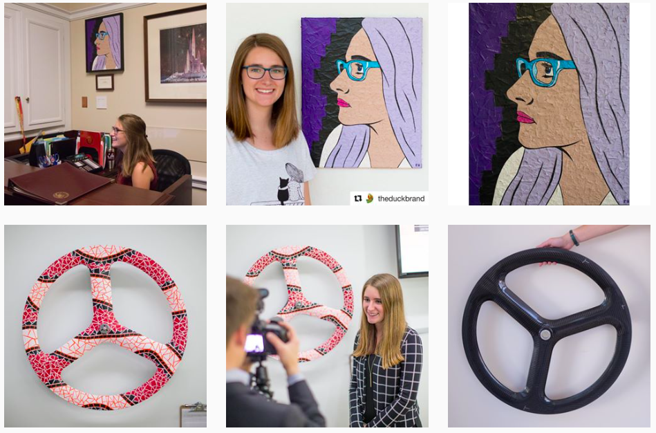 5_ Hed puts art on display