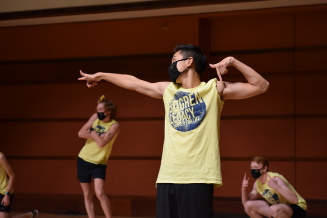 Residence halls fight for men’s dance victory hands-free